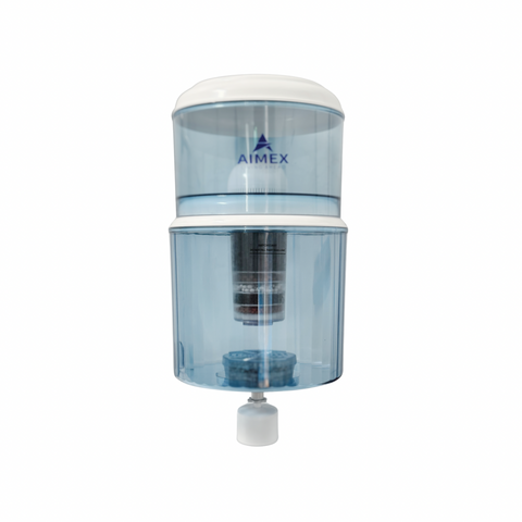 FILTERED BOTTLE WITH MAIFAN STONE FOR OPEN-TOP WATER COOLERS